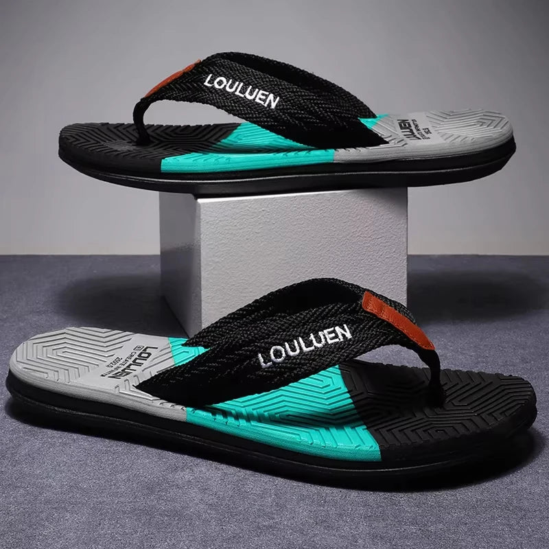 Men’s high-quality summer flip flops
