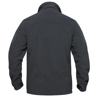 Men’s cotton-padded winter vest with stand collar