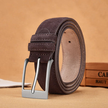 Premium Cow Leather Belt – Stylish Everyday Jeans Belt