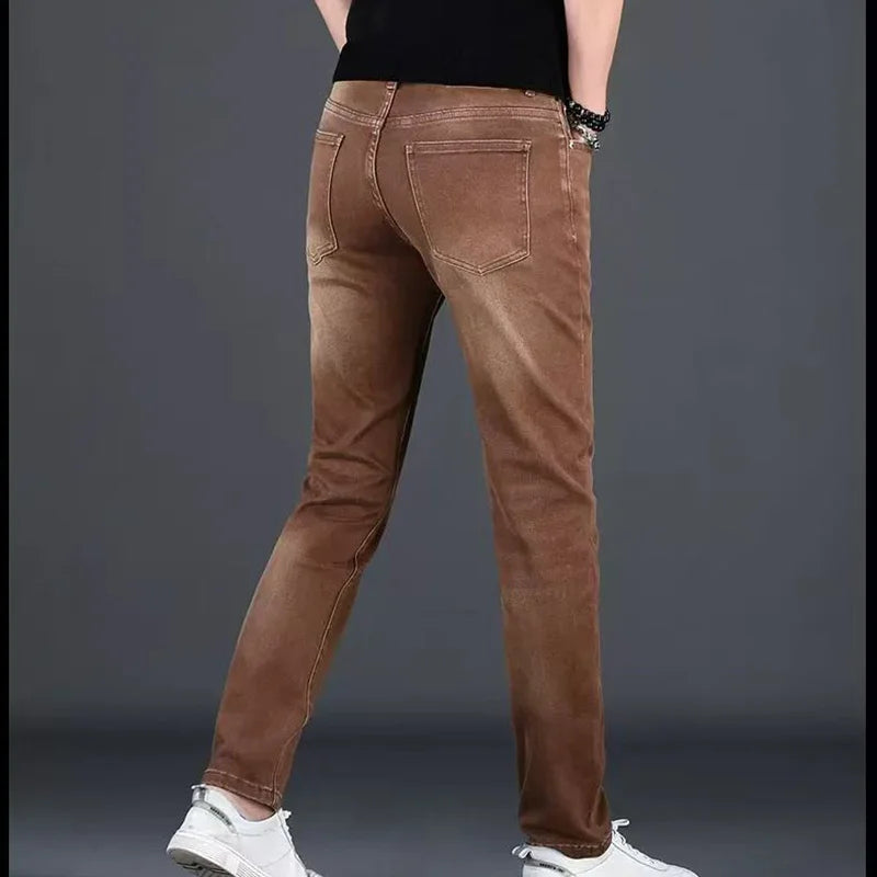 Trendy slim denim—easy to match, perfect for daily wear