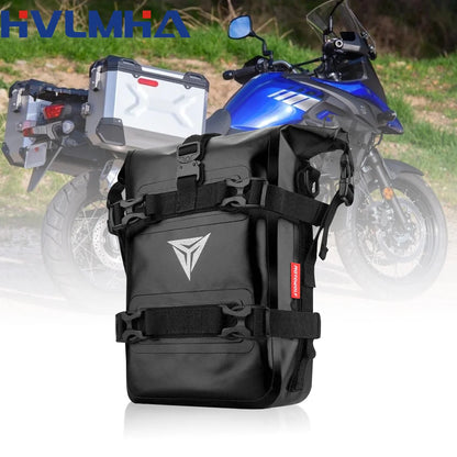 Compact protective bag for motorcycle maintenance gear