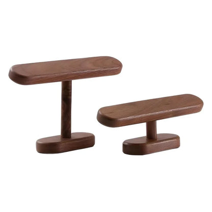 Decorative wooden shelf for watches—perfect for home or events